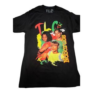 TLC Black and Red Short Sleeve Tee